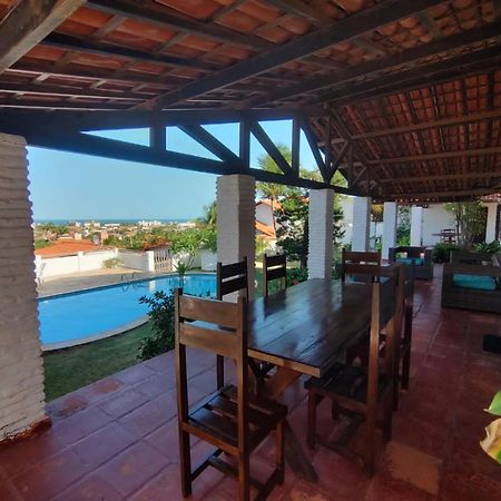Casa No Porto Das Dunas Com Vista Pro Mar 阿奎拉兹 外观 照片