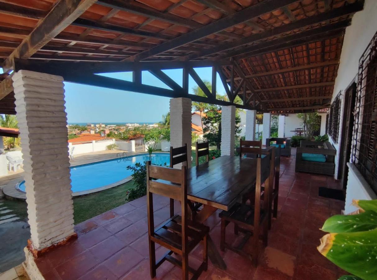 Casa No Porto Das Dunas Com Vista Pro Mar 阿奎拉兹 外观 照片